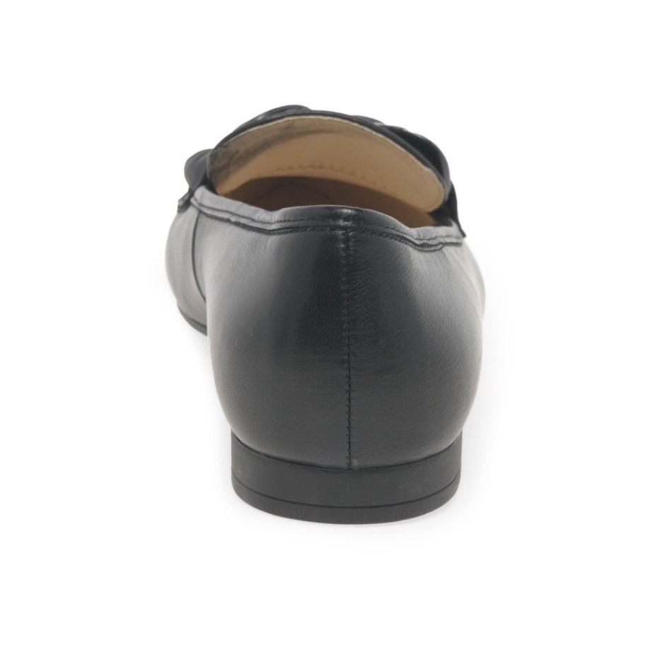 Carol Dames Chaussures En Cuir Noir Gabor | Exclusif